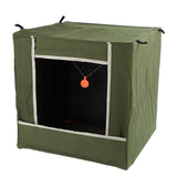 Maxbell Target Box 40x40cm Canvas Storage Box for Camping Training Hunting
