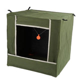 Maxbell Target Box 40x40cm Canvas Storage Box for Camping Training Hunting