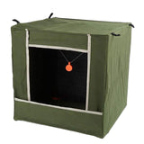 Maxbell Target Box 40x40cm Canvas Storage Box for Camping Training Hunting