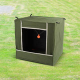 Maxbell Target Box 40x40cm Canvas Storage Box for Camping Training Hunting