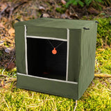 Maxbell Target Box 40x40cm Canvas Storage Box for Camping Training Hunting