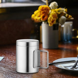 Maxbell Stainless Steel Camping Cup Tableware Tea Water Cup for Hiking Trips Cooking
