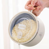 Maxbell Japanese Ramen Bowl 1200ml Portable Tableware Cereal Bowls for Office Picnic Khaki