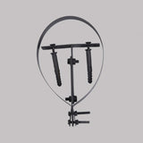 Maxbell Fireplace Chimney Pipe Bracket Cast Iron Household Adjustable Fixing Bracket