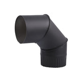 Maxbell Adjustable Stovepipe Elbow 90 Degree Ventilation for Backyard Outdoor Garden