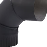 Maxbell Adjustable Stovepipe Elbow 90 Degree Ventilation for Backyard Outdoor Garden