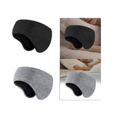 Maxbell Fleece Ear Warmers for Adults Soft Winter Earmuffs for Hiking Cycling Skiing Black