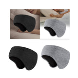 Maxbell Fleece Ear Warmers for Adults Soft Winter Earmuffs for Hiking Cycling Skiing Black