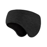 Maxbell Fleece Ear Warmers for Adults Soft Winter Earmuffs for Hiking Cycling Skiing Black