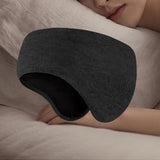 Maxbell Fleece Ear Warmers for Adults Soft Winter Earmuffs for Hiking Cycling Skiing Black