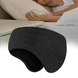 Maxbell Fleece Ear Warmers for Adults Soft Winter Earmuffs for Hiking Cycling Skiing Black