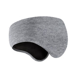 Maxbell Fleece Ear Warmers for Adults Soft Winter Earmuffs for Hiking Cycling Skiing Gray