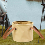 Maxbell Folding Wash Basin Portable Foldable Bucket for Car Washing Hiking Gardening