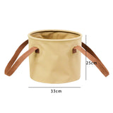 Maxbell Folding Wash Basin Portable Foldable Bucket for Car Washing Hiking Gardening