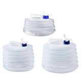 Maxbell Collapsible Water Container with Spigot Water Bottle for BBQ Hiking Climbing 5L