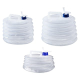 Maxbell Collapsible Water Container with Spigot Water Bottle for BBQ Hiking Climbing 5L