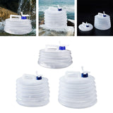 Maxbell Collapsible Water Container with Spigot Water Bottle for BBQ Hiking Climbing 5L