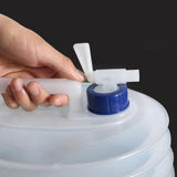 Maxbell Collapsible Water Container with Spigot Water Bottle for BBQ Hiking Climbing 5L
