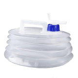 Maxbell Collapsible Water Container with Spigot Water Bottle for BBQ Hiking Climbing 5L