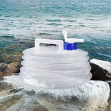 Maxbell Collapsible Water Container with Spigot Water Bottle for BBQ Hiking Climbing 5L