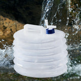 Maxbell Collapsible Water Container with Spigot Water Bottle for BBQ Hiking Climbing 10L