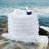 Maxbell Collapsible Water Container with Spigot Water Bottle for BBQ Hiking Climbing 10L