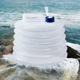 Maxbell Collapsible Water Container with Spigot Water Bottle for BBQ Hiking Climbing 15L