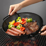 Maxbell Barbecue Grilling Basket Cookware BBQ Grill Net for Frying Roasting Grilling