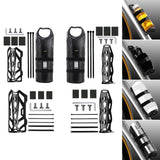 Maxbell Bike Bag Holder Water Bottle Holder for Front Fork Frame Cycling Accessories Wide with Bag