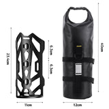 Maxbell Bike Bag Holder Water Bottle Holder for Front Fork Frame Cycling Accessories Wide with Bag