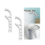 Maxbell Bucket Opener Wrench Gallon Bucket Lid Removal Can Opener for Home Garage