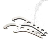 Maxbell Bucket Opener Wrench Gallon Bucket Lid Removal Can Opener for Home Garage