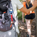 Maxbell Bear Bell with Keyring Hanging Cow Bell for Mountain Climbing Outdoor Travel Red and Red Bronze