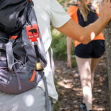 Maxbell Bear Bell with Keyring Hanging Cow Bell for Mountain Climbing Outdoor Travel Black Strap Bronze