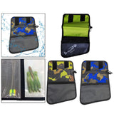 Maxbell Fishing Lure Storage Bag Portable Fishing Gear Organizer Fishing Accessories Fluorescent Green