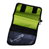 Maxbell Fishing Lure Storage Bag Portable Fishing Gear Organizer Fishing Accessories Fluorescent Green