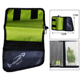Maxbell Fishing Lure Storage Bag Portable Fishing Gear Organizer Fishing Accessories Fluorescent Green