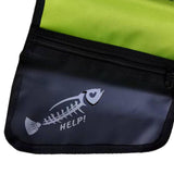 Maxbell Fishing Lure Storage Bag Portable Fishing Gear Organizer Fishing Accessories Fluorescent Green