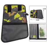 Maxbell Fishing Lure Storage Bag Portable Fishing Gear Organizer Fishing Accessories Green