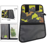 Maxbell Fishing Lure Storage Bag Portable Fishing Gear Organizer Fishing Accessories Green