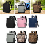 Maxbell Cooler Rucksack Insulated Soft Backpack Cooler for Men Women to Work Camping Black