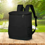 Maxbell Cooler Rucksack Insulated Soft Backpack Cooler for Men Women to Work Camping Black
