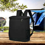 Maxbell Cooler Rucksack Insulated Soft Backpack Cooler for Men Women to Work Camping Black