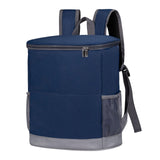 Maxbell Cooler Rucksack Insulated Soft Backpack Cooler for Men Women to Work Camping Dark Blue