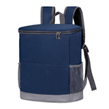 Maxbell Cooler Rucksack Insulated Soft Backpack Cooler for Men Women to Work Camping Dark Blue