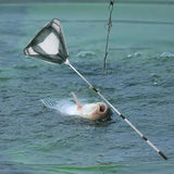 Maxbell Fish Releasing Net Fish Net Mesh Portable Fishing Net for Outdoor Boat Kayak