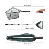 Maxbell Fish Releasing Net Fish Net Mesh Portable Fishing Net for Outdoor Boat Kayak