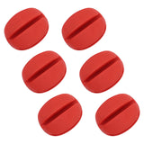 Maxbell 6x Fishing Rod Holder Straps Pole Clips Boat Fishing Fishing Rod Fixed Ball Red