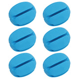 Maxbell 6x Fishing Rod Holder Straps Pole Clips Boat Fishing Fishing Rod Fixed Ball Blue