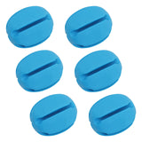 Maxbell 6x Fishing Rod Holder Straps Pole Clips Boat Fishing Fishing Rod Fixed Ball Blue